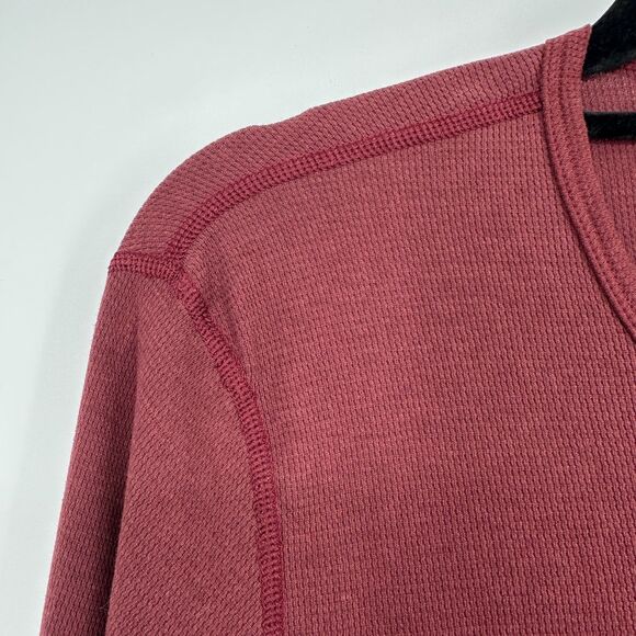 American Apparel Dexter Morgan Kill TV Shirt Mens Large Burgundy Thermal Henley - Picture 5 of 9